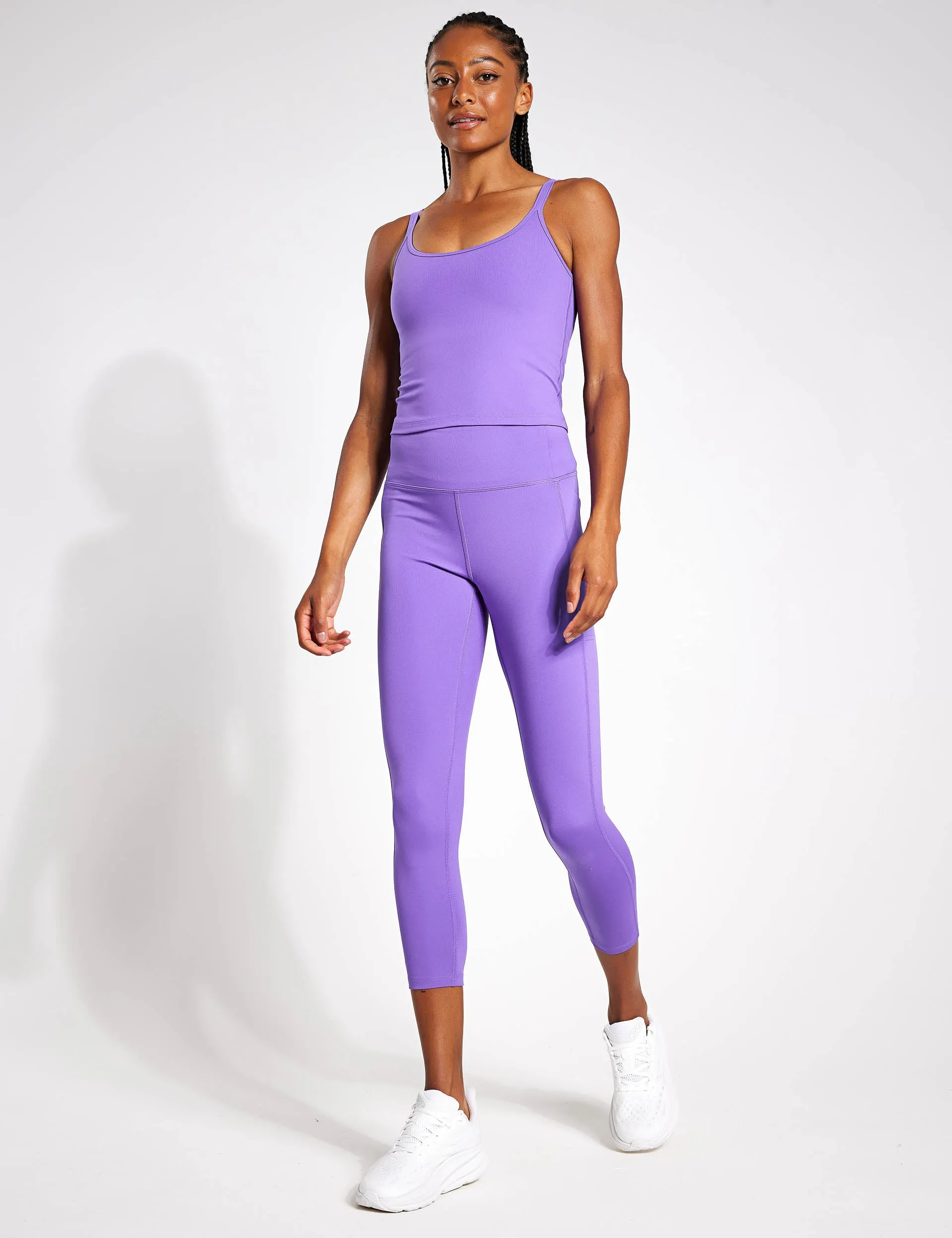 Gemma Scoop Tank - Retro Violet