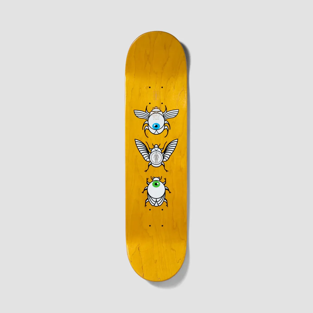 Girl Beetle Bum Simon Bannerot Skateboard Deck - 8.25