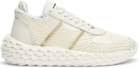 Giuseppe Zanotti Urchin leather sneakers White