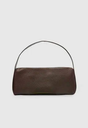 Harlow Slouch Baguette Bag - Chocolate