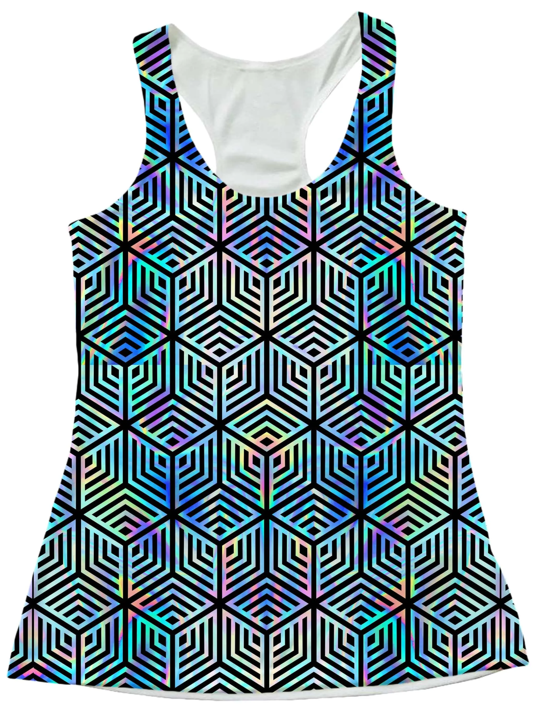 Holographic Hexagon Women's Tank