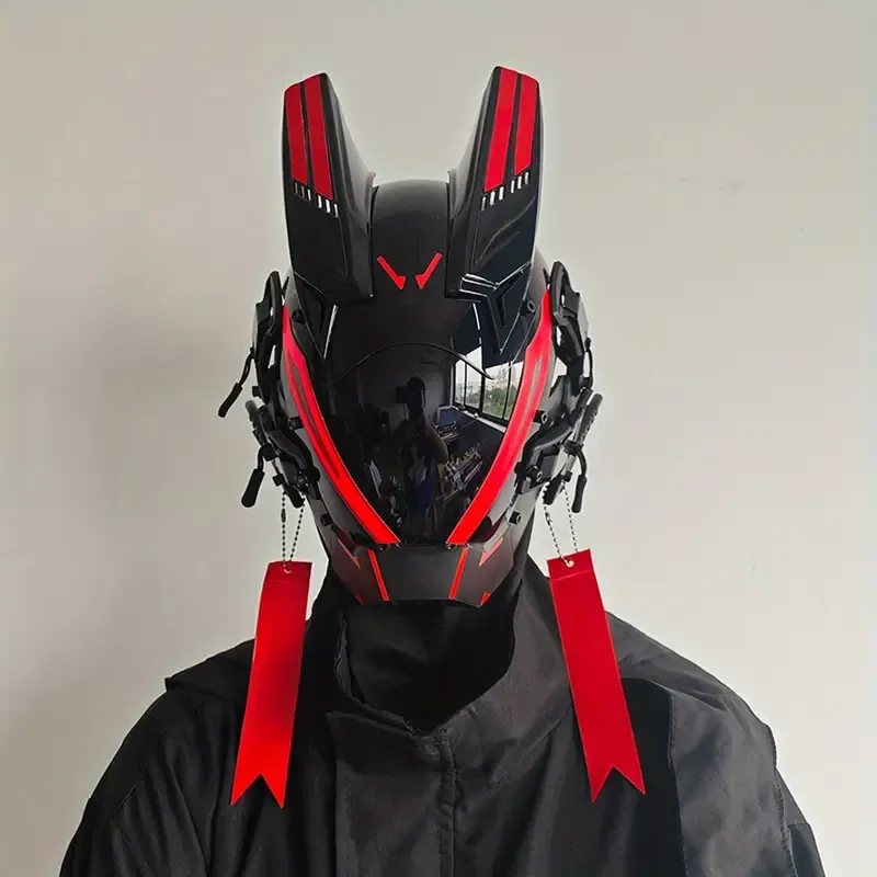 Hybrid Cyberpunk Helmet