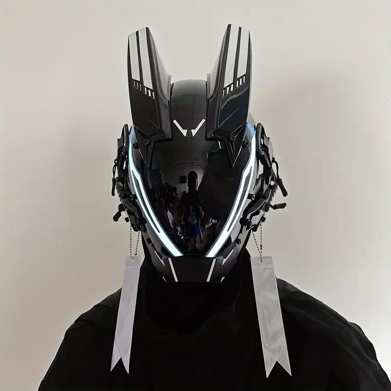 Hybrid Cyberpunk Helmet