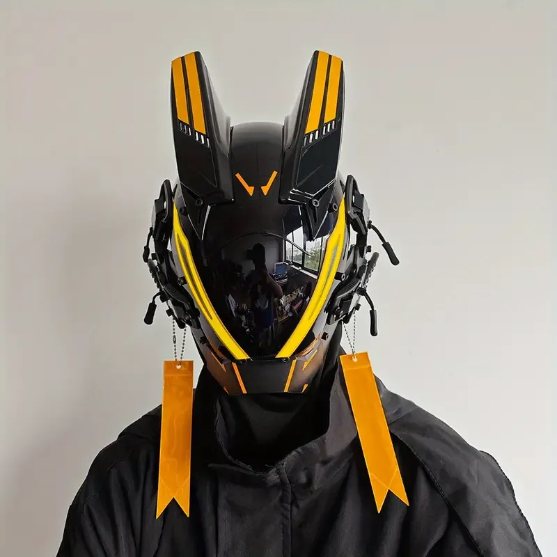 Hybrid Cyberpunk Helmet