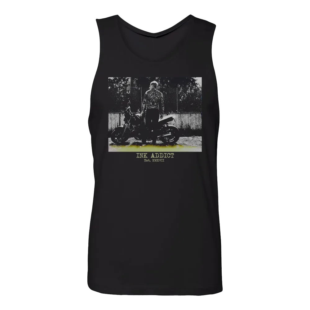 InkAddict Rider Men's Tank Top