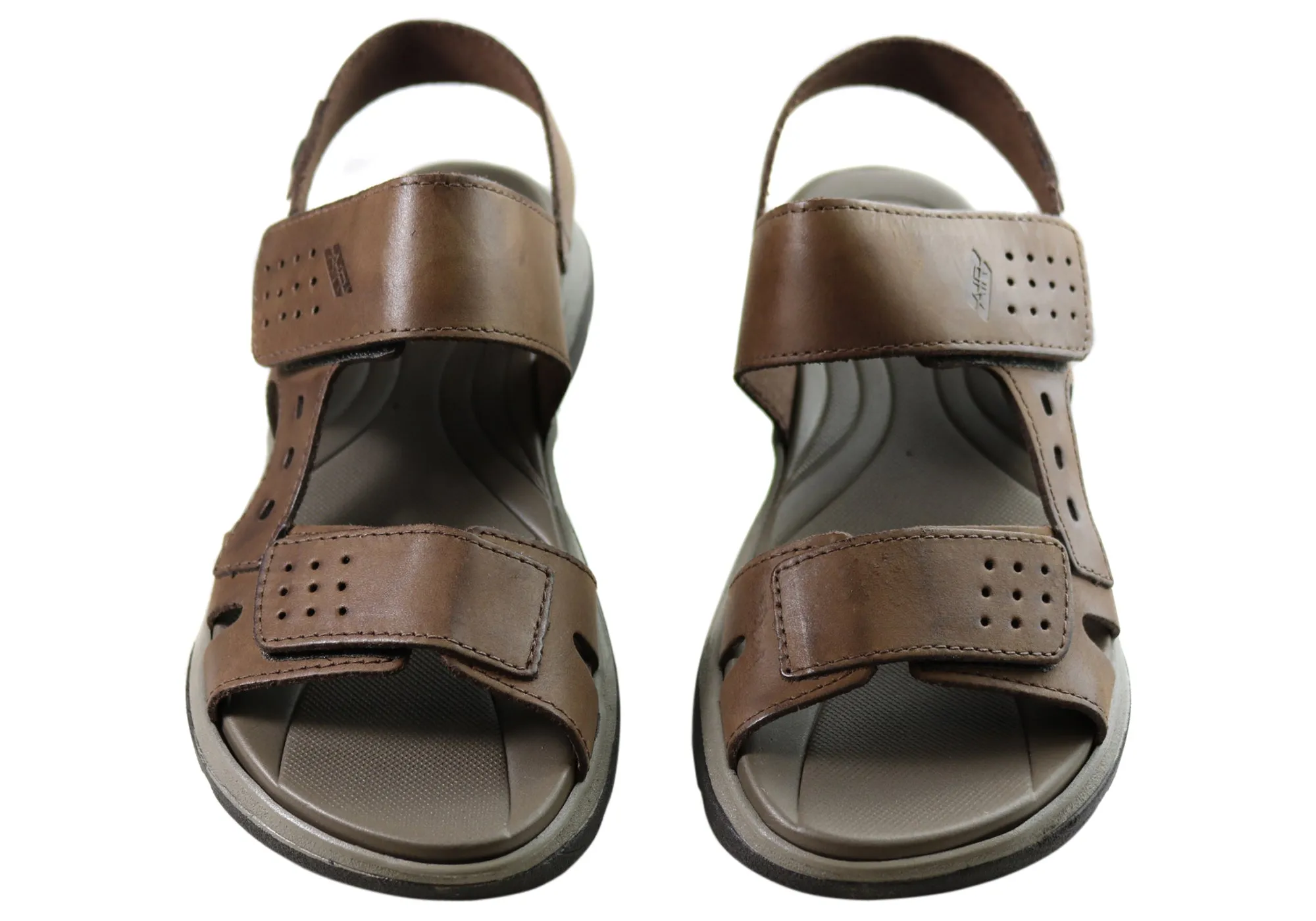 Itapua Davis Mens Leather Comfortable Sandals Made In Brazil