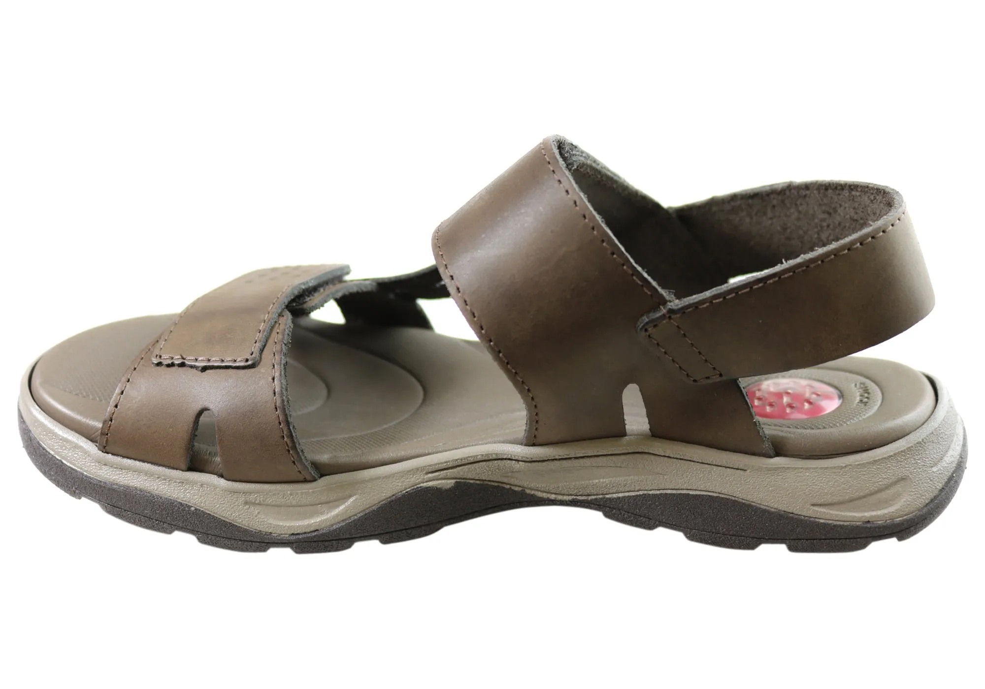 Itapua Davis Mens Leather Comfortable Sandals Made In Brazil