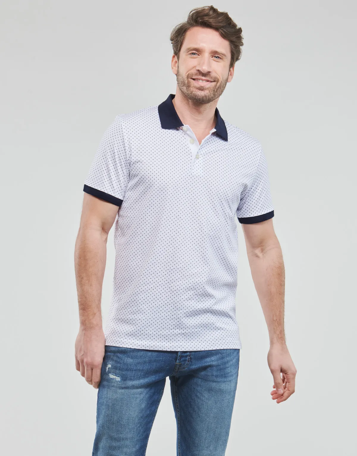 Jack & Jones JJNEW TERAKOTA POLO SS