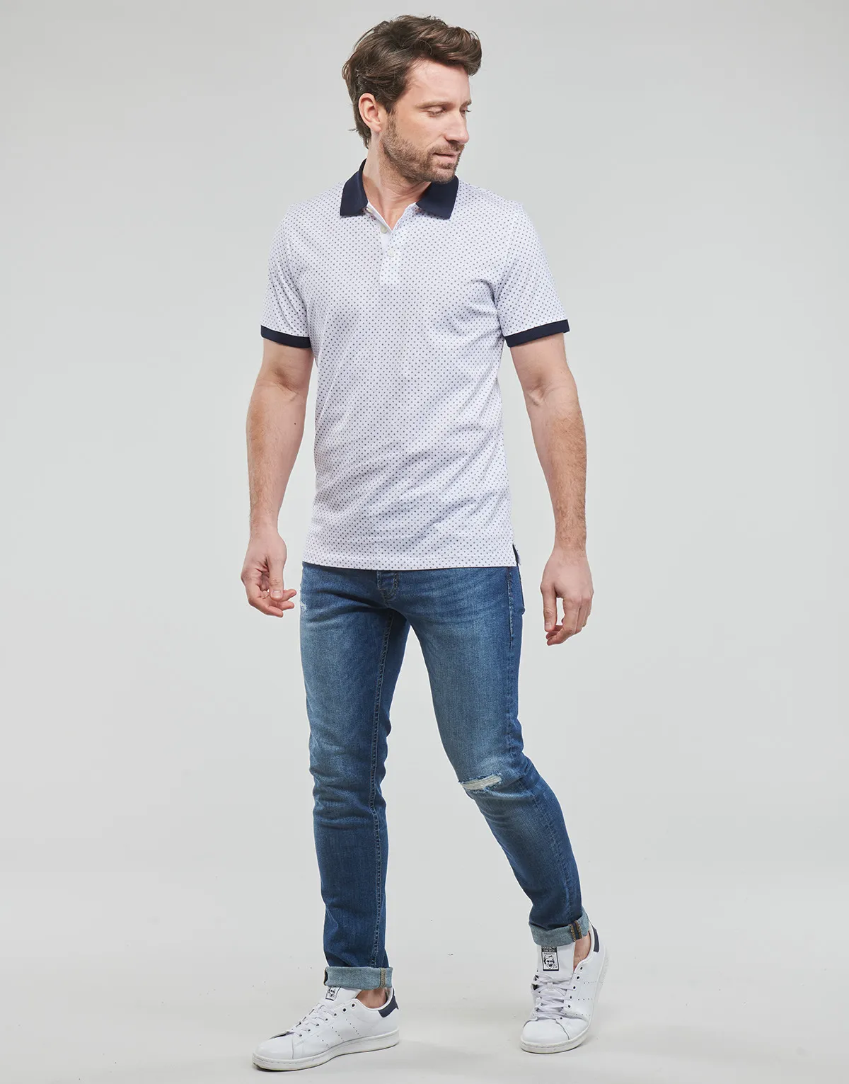 Jack & Jones JJNEW TERAKOTA POLO SS