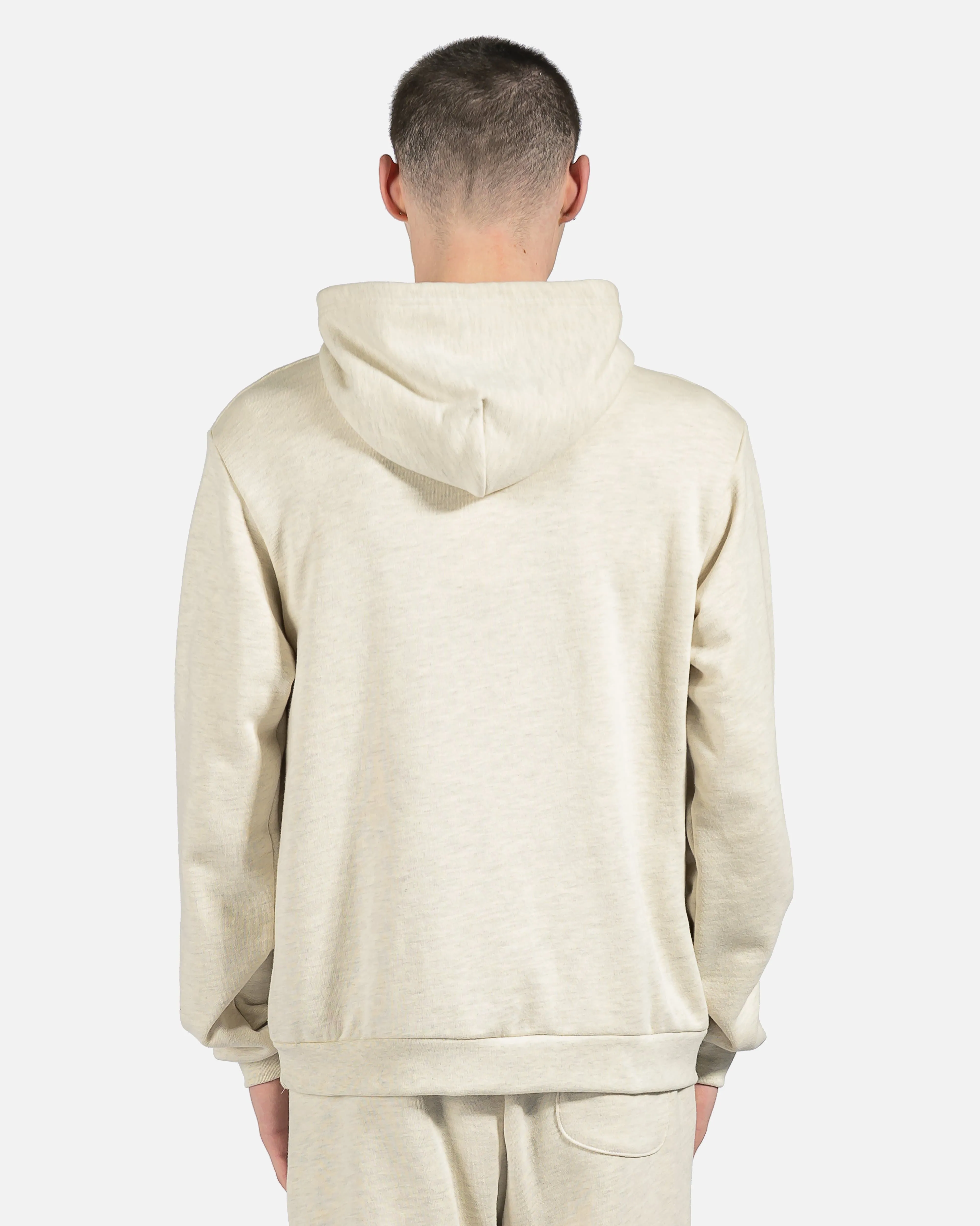 John Elliott Beach Hoodie in Heather Oatmeal