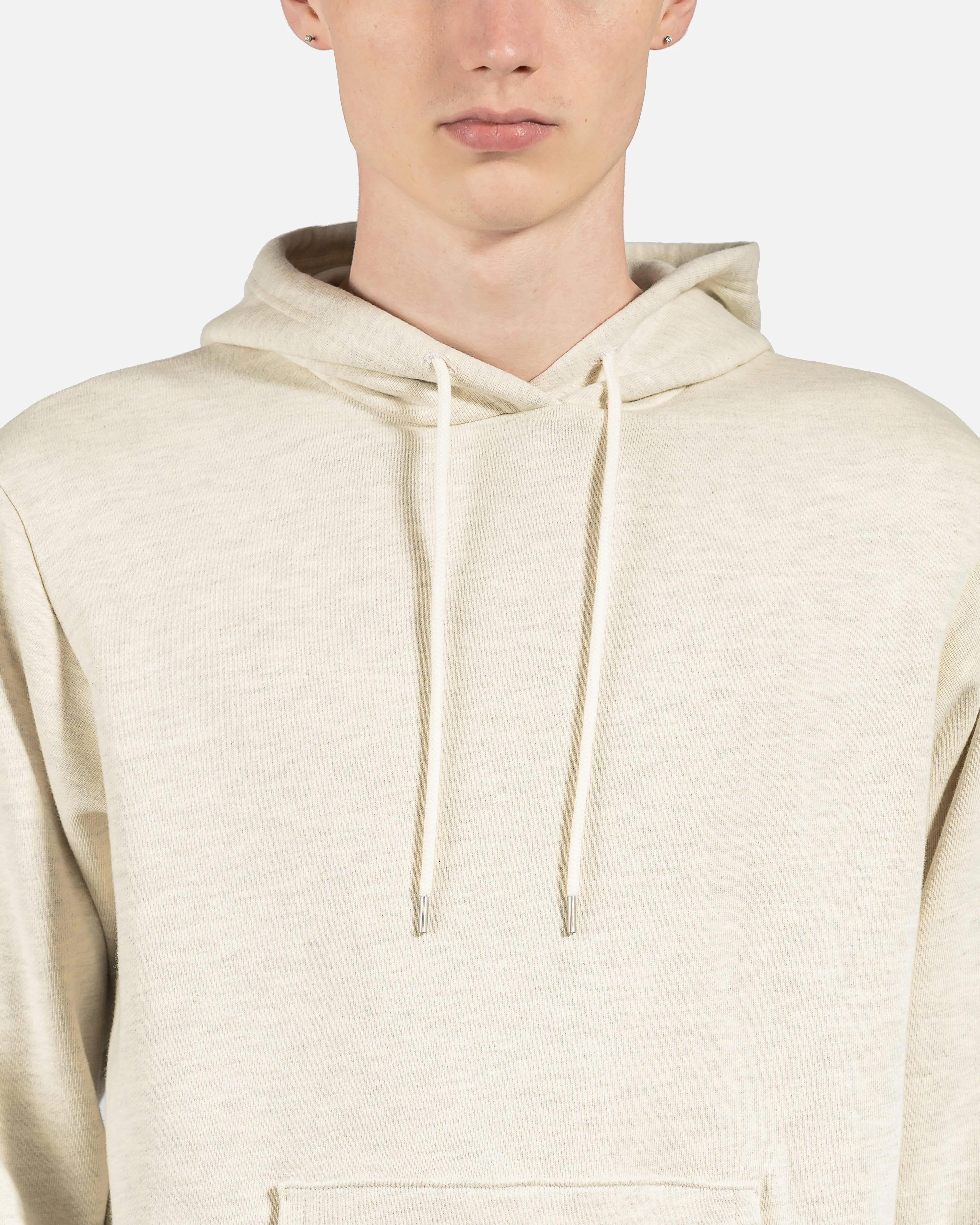 John Elliott Beach Hoodie in Heather Oatmeal