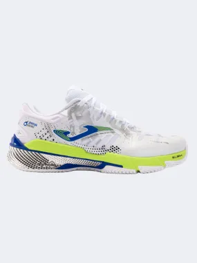 Joma Slam 2402C Men Padel Shoes White/Yellow