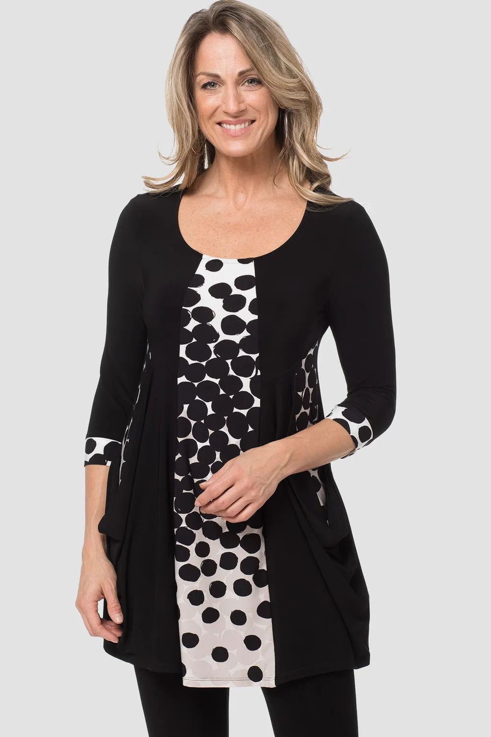 Joseph Ribkoff Tunic With Side Pockets  182551