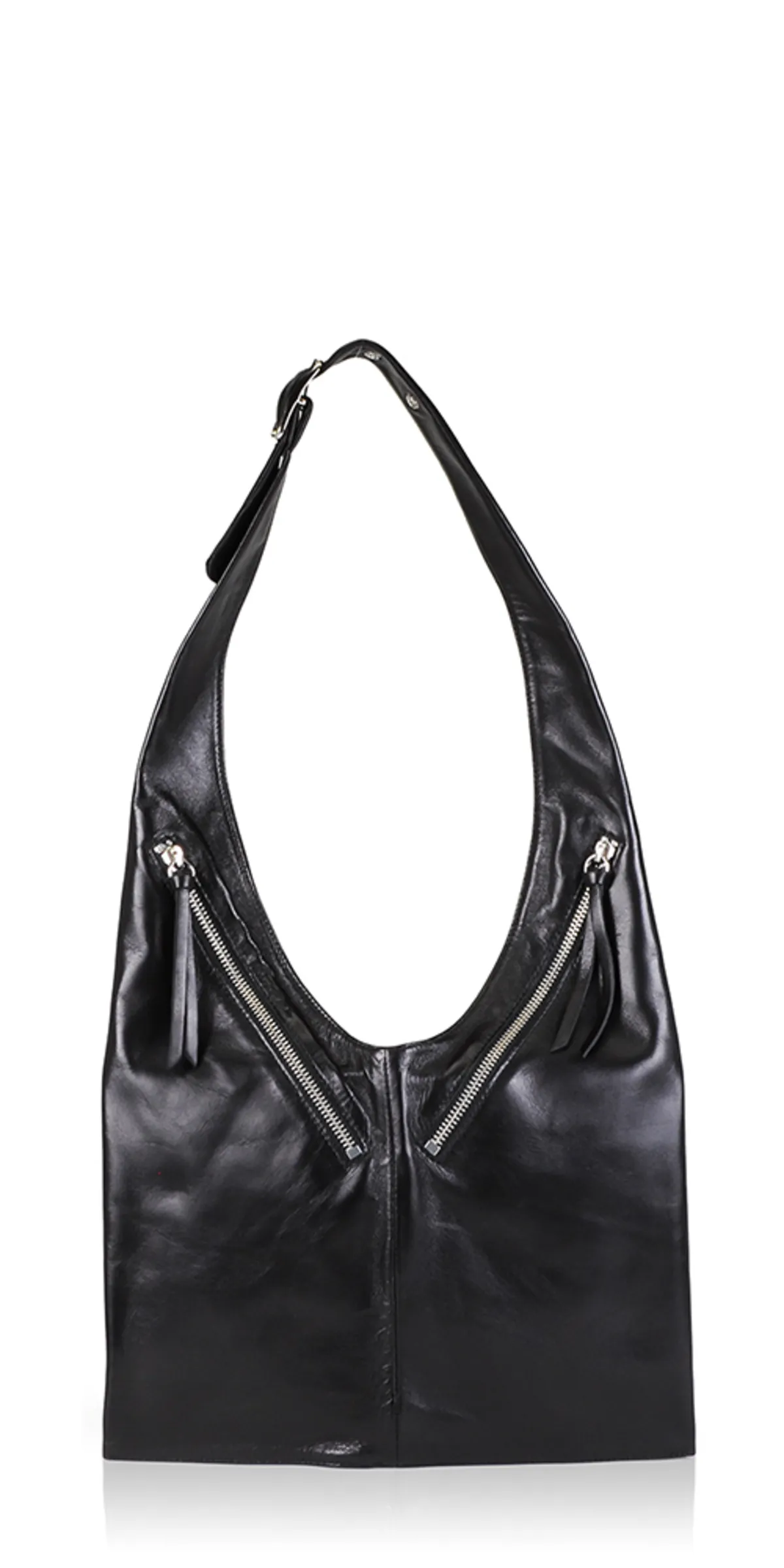 Julian Leather Bag - Black