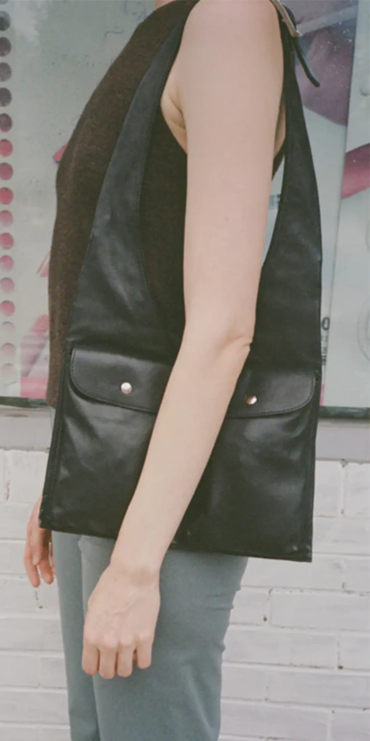 Julian Leather Bag - Black