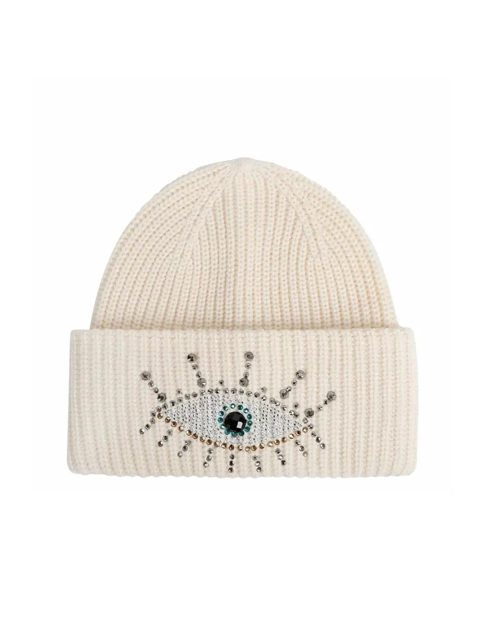 KURT GEIGER EVIL EYE BEANIE