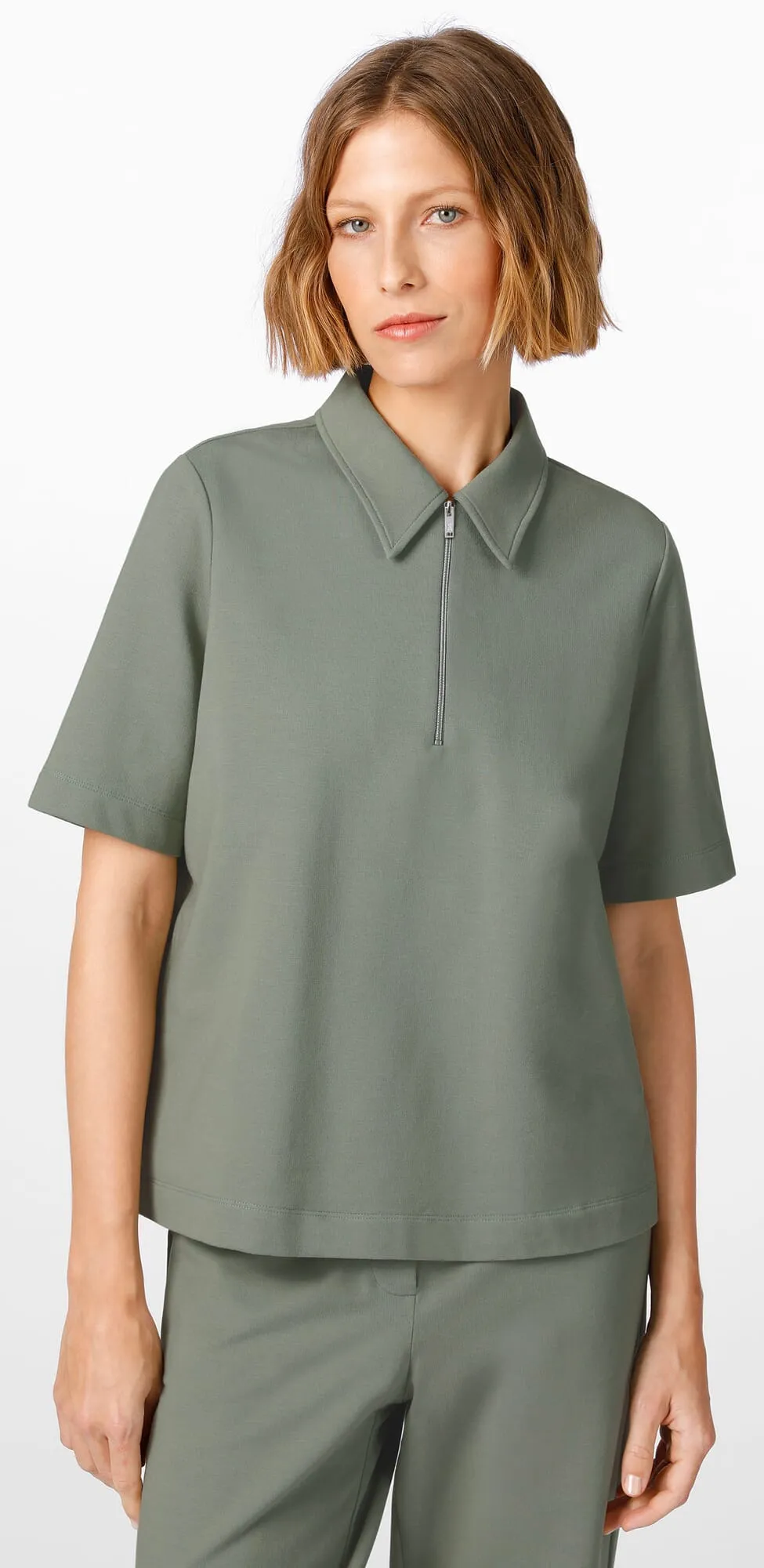 Ladies polo shirt, Green | Manufactum