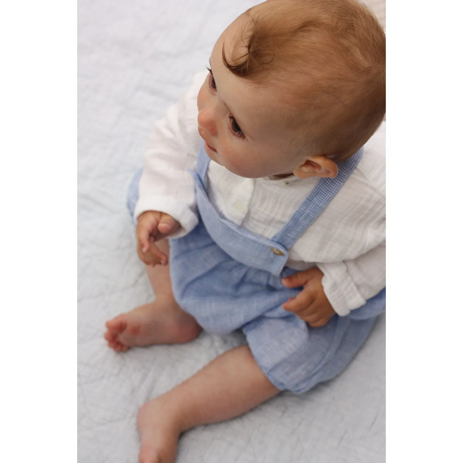 Lalaby Pepita Check Studdy Romper