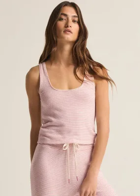 Lana Stripe Tank - Lilac Punch