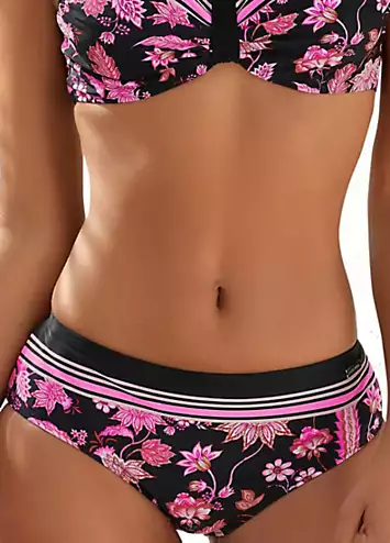 LASCANA Floral Print Bikini Briefs | Kaleidoscope