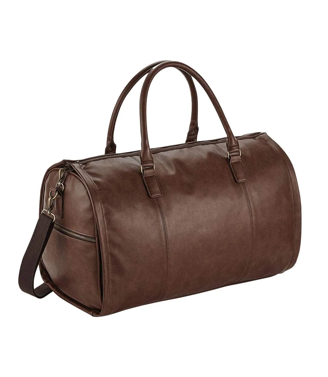 Leather cabin bag one size tan Quadra