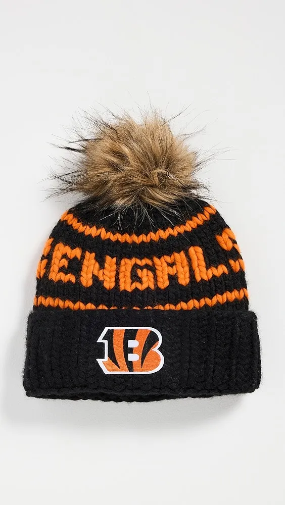 Lele Sadoughi   Bengals Beanie 