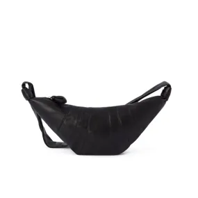 Lemaire MEDIUM CROISSANT BAG, Black 