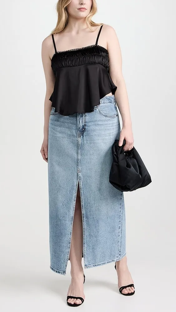 Levi's   Ankle Column Skirt 