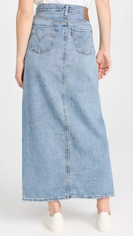 Levi's   Ankle Column Skirt 