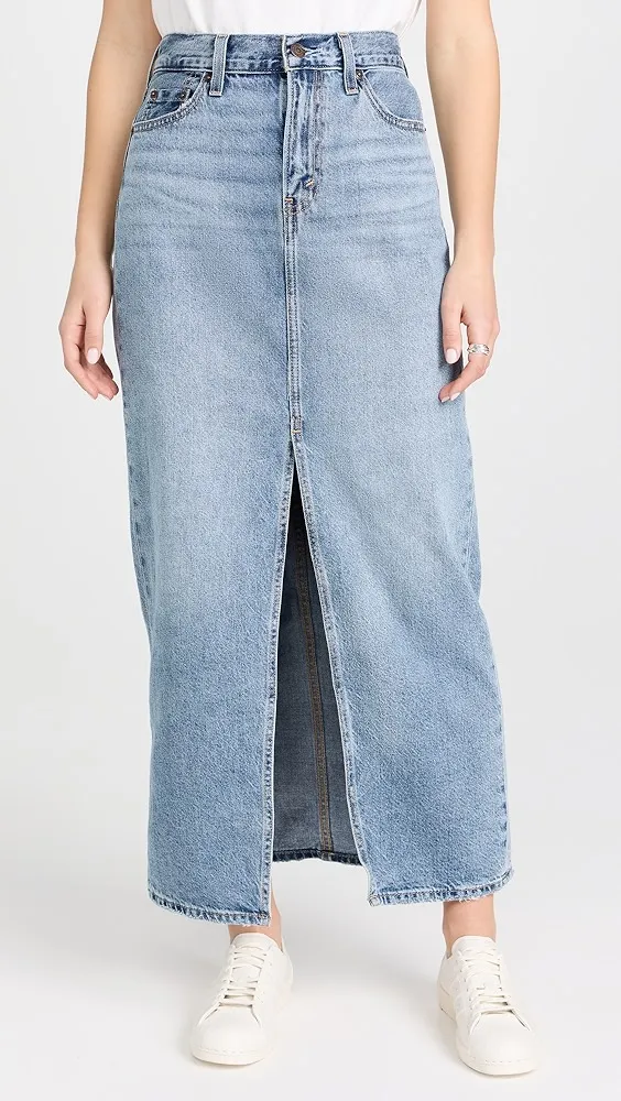 Levi's   Ankle Column Skirt 