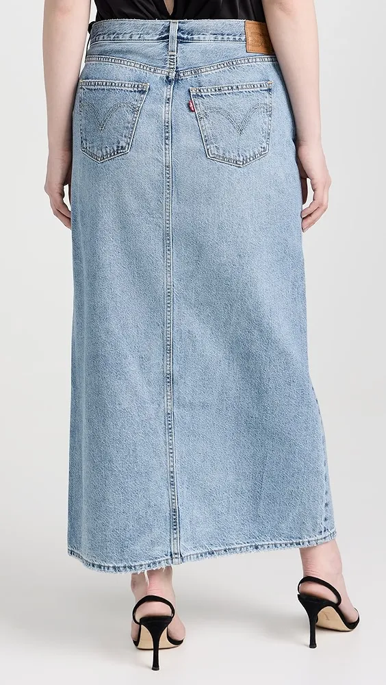 Levi's   Ankle Column Skirt 