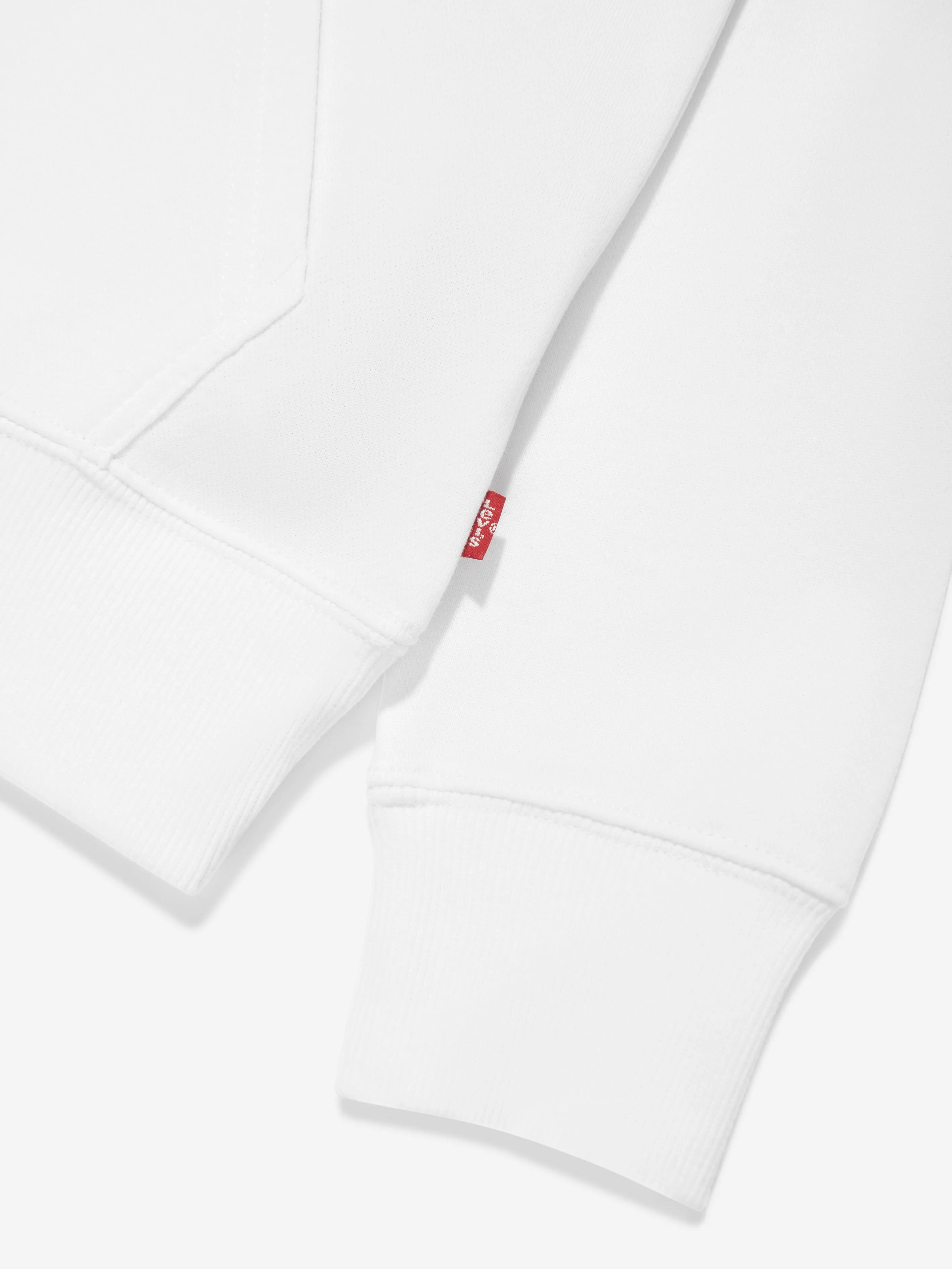 Levi's Wear Boys Palm Batwing Fill Hoodie in White