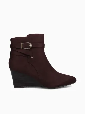 Life Stride Gio Boot Chocolate Suede