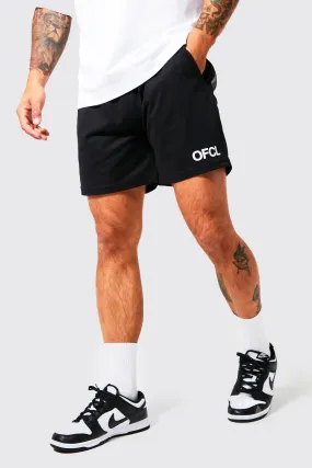 Loose Fit Ofcl Short Length Mesh Short | boohooMAN UK