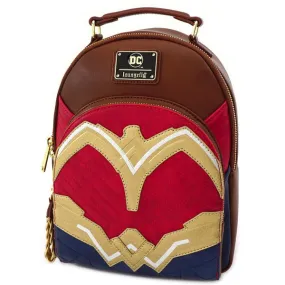 Loungefly X DC Comics Wonder Woman Cosplay Mini Backpack