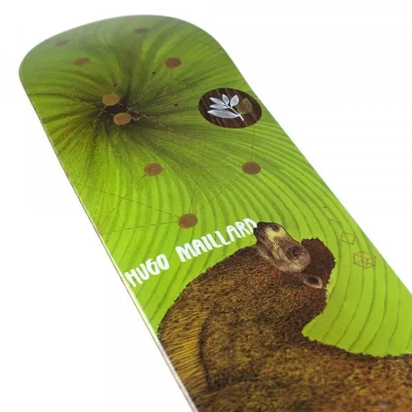 Magenta Hugo Maillard Zoo Series Skateboard Deck 8.5