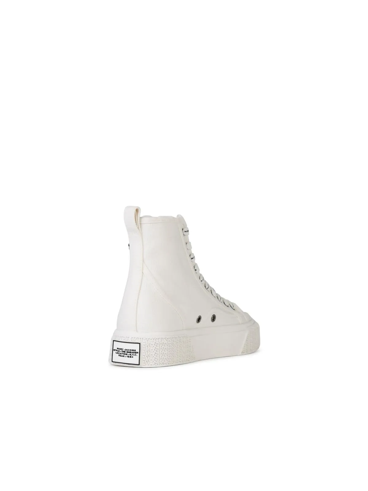 Marc Jacobs (The)    Marc Jacobs () ' High Top' White Tela Sneakers