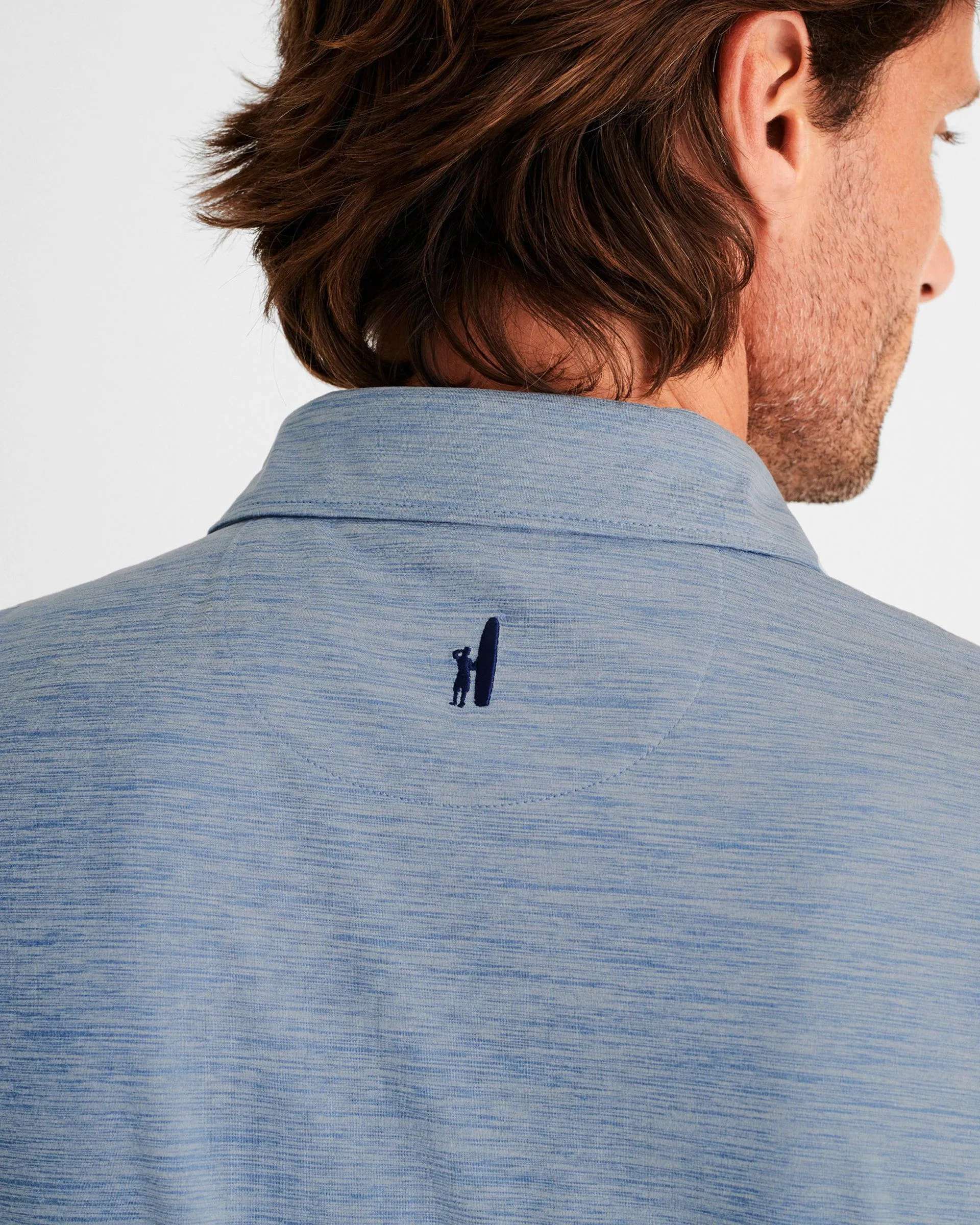 Men's Huron Heathered Polo Shirt