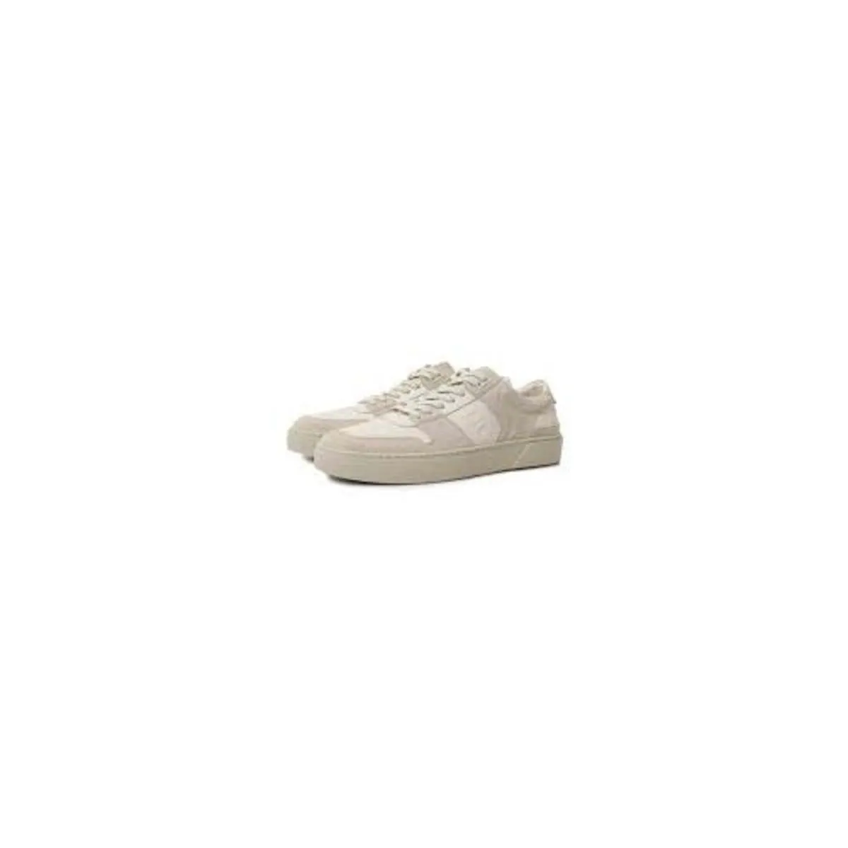 Men's Gary Suede Leather Tennis Sneakers - Open White