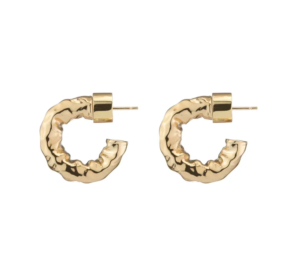 Micro Petite Maeve Huggies, Luxury Earrings | Millo