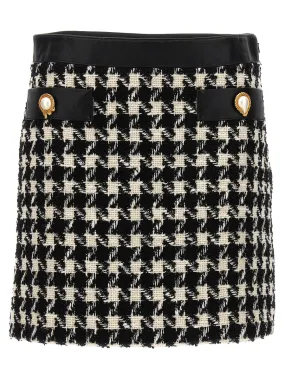 Moschino    Moschino Houndstooth Skirt