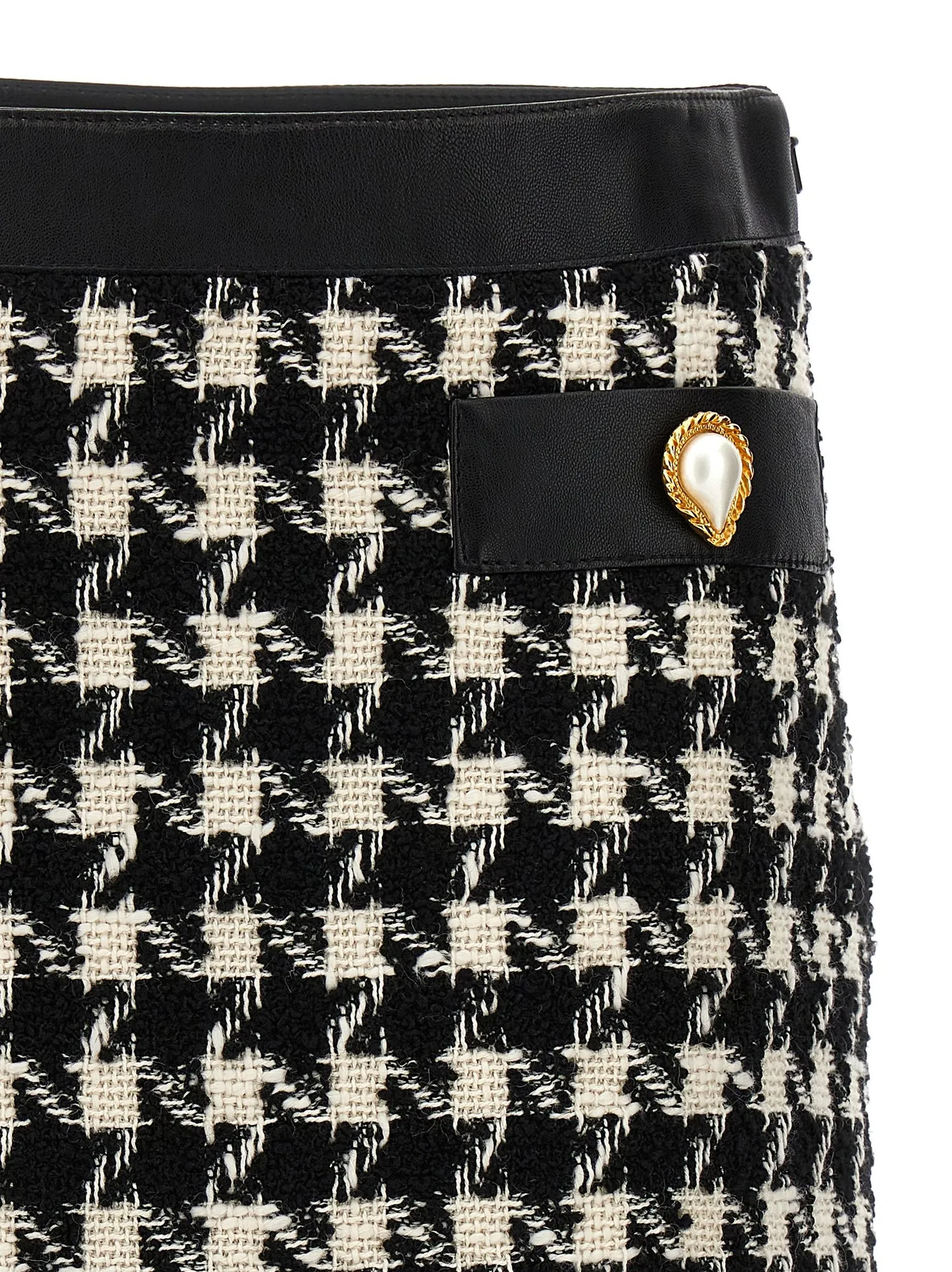 Moschino    Moschino Houndstooth Skirt