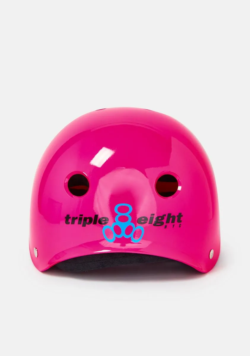 Neon Fuchsia Sweatsaver Helmet-