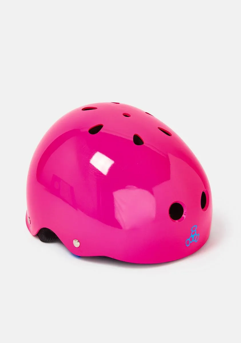 Neon Fuchsia Sweatsaver Helmet-