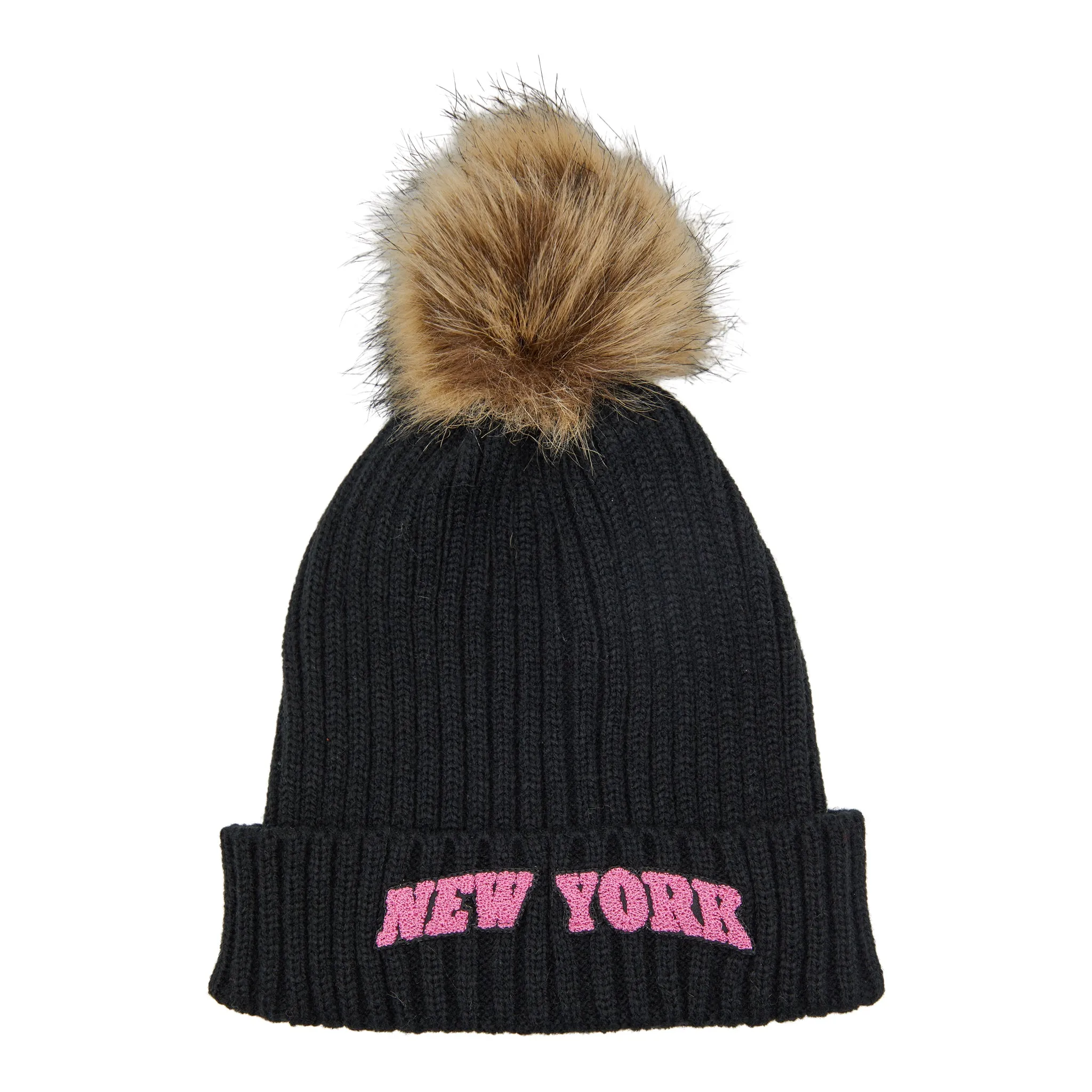 New York Pom Beanie