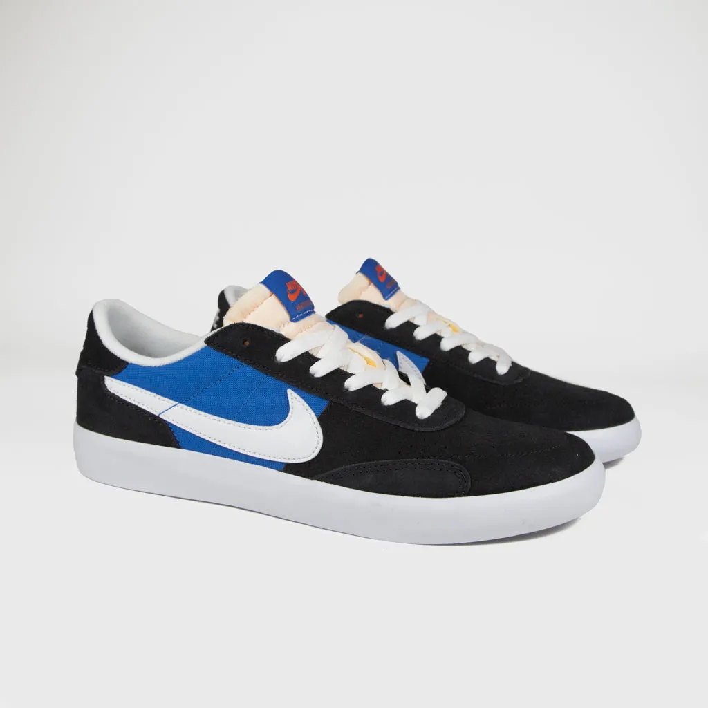 Nike SB - Heritage Vulc Shoes - Black / White / Signal Blue