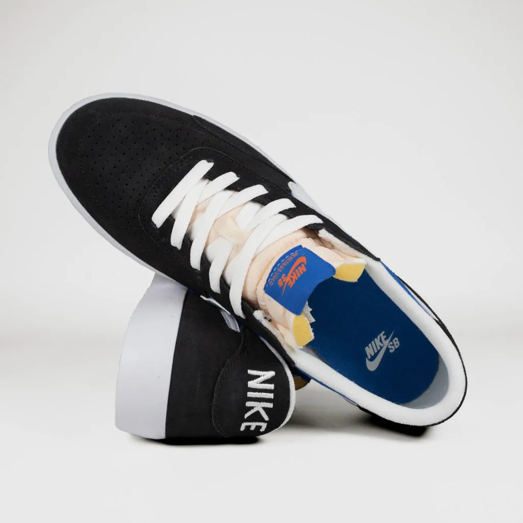 Nike SB - Heritage Vulc Shoes - Black / White / Signal Blue