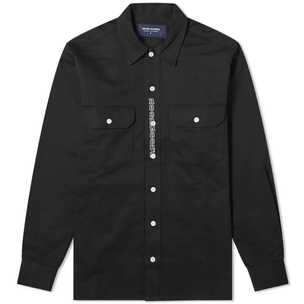 Noon Goons Johnnys Workwear ShirtBlack