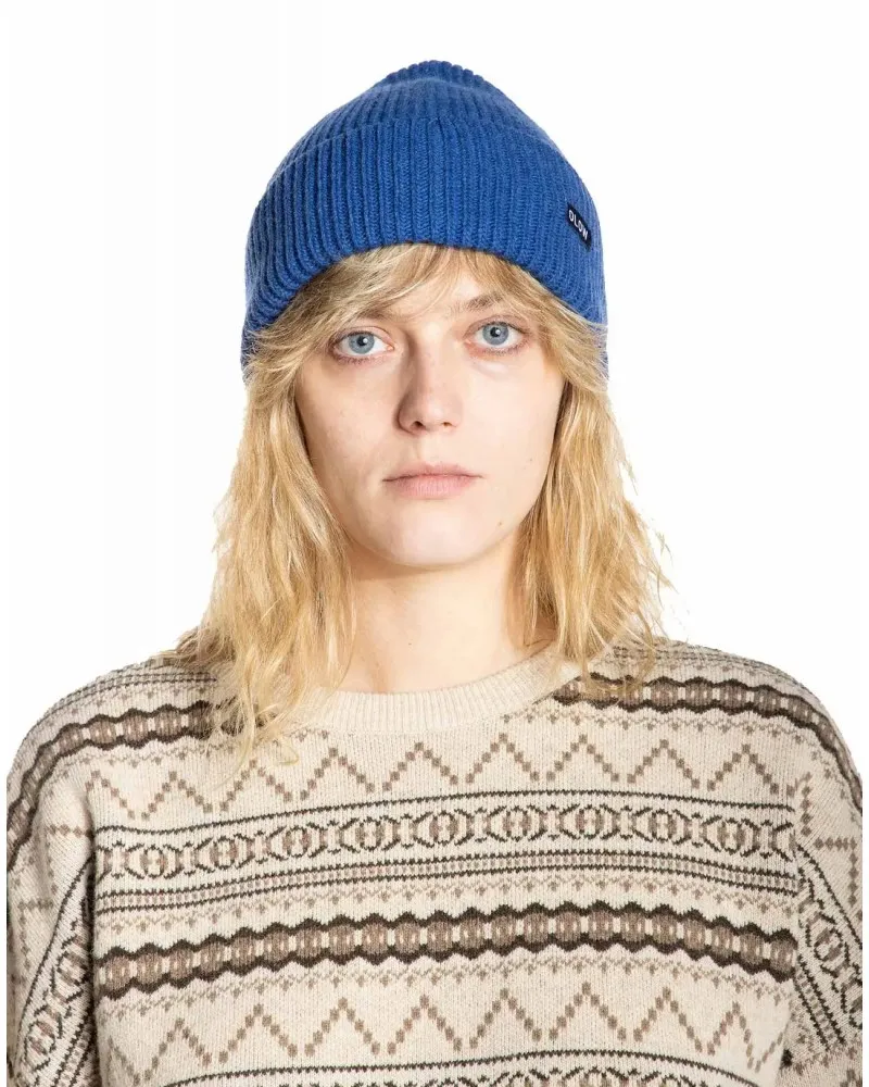 Olow - Ponant Beanie - Wool - Blue