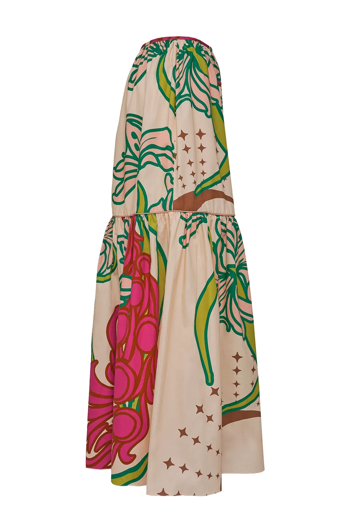 Ornella Cotton Maxi Skirt